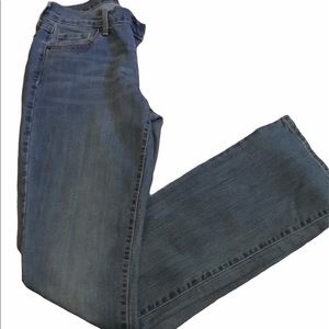 Old Navy bootcut jean 8 long semi evase  blue
